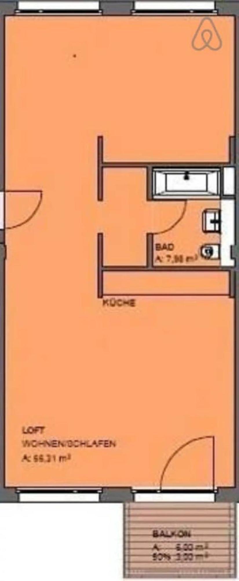 Spacious Studio Apartment Friedrichshain Berlin Kültér fotó